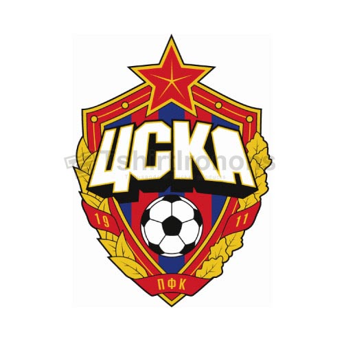 CSKA Moscow T-shirts Iron On Transfers N3430 - Click Image to Close